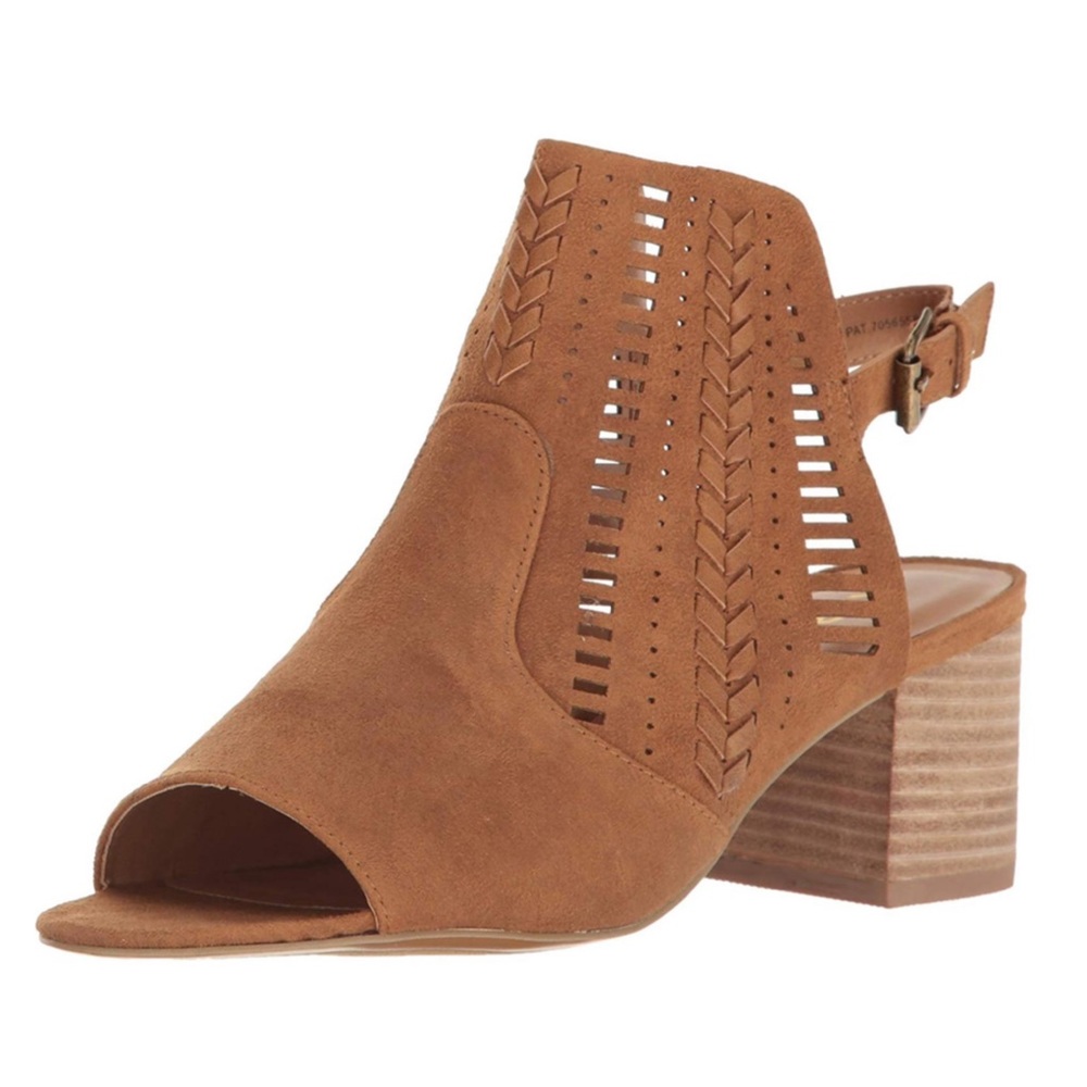 Tan booties